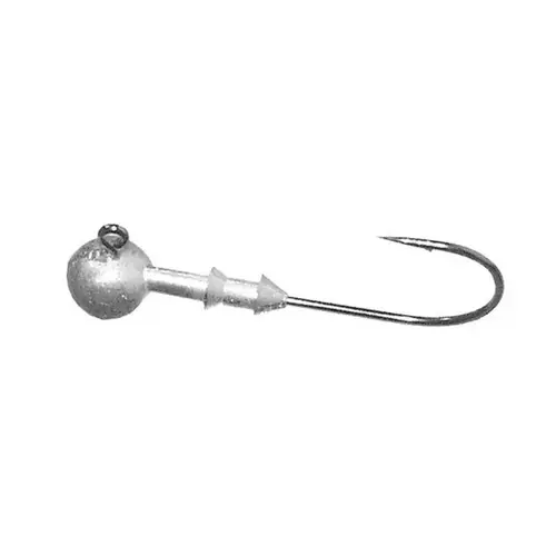 Round 26 Jighead, 3/16 oz. Nickel Silver Black Round 26 Jighead, 3/16 oz. Nickel Silver Black