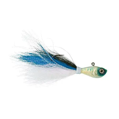 Prime Bucktail Jig, 2 oz. Blue Shad Prime Bucktail Jig, 2 oz. Blue Shad