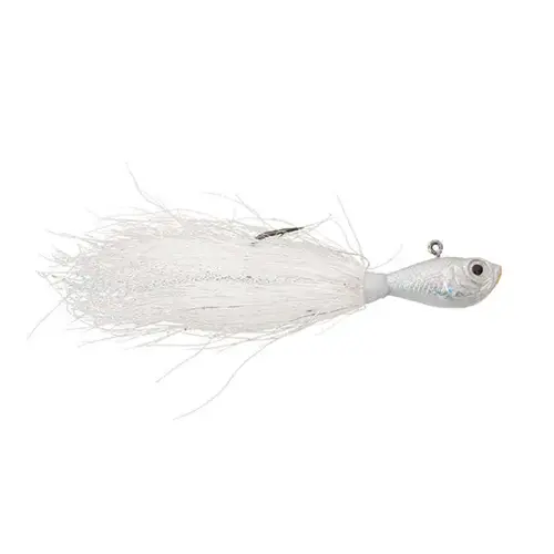 Prime Bucktail Jig, 2 oz. White Prime Bucktail Jig, 2 oz. White