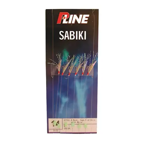 Sabiki Hage Aurora White / Green Sabiki Hage Aurora White / Green