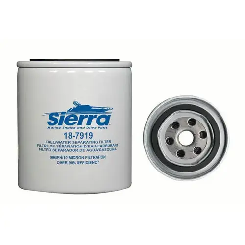 Spin-On Fuel Filter, 10 Micron Spin-On Fuel Filter, 10 Micron