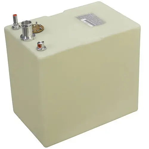14 Gallon Permanent Below Deck Fuel Tank, 18"L x 11.75"W x 16.25"H White 14 Gallon Permanent Below Deck Fuel Tank, 18"L x 11.75"W x 16.25"H White