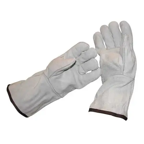 Long Cuff Safety Gloves Beige Long Cuff Safety Gloves Beige