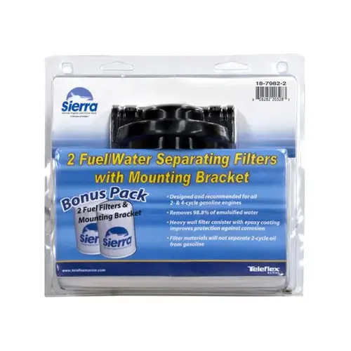 18-7982-2 Fuel/Water Separator Kit Filter-Bonus Pack, 10 Micron 18-7982-2 Fuel/Water Separator Kit Filter-Bonus Pack, 10 Micron