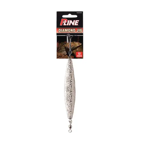 Diamond Bar Fishing Jig, 6 oz. Chrome Diamond Bar Fishing Jig, 6 oz. Chrome
