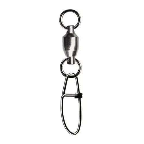 66 lb. Ball Bearing Swivel with Crosslock Snap Black 66 lb. Ball Bearing Swivel with Crosslock Snap Black
