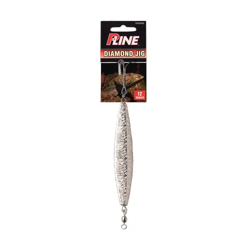Diamond Bar Fishing Jig, 8 oz. Chrome Diamond Bar Fishing Jig, 8 oz. Chrome
