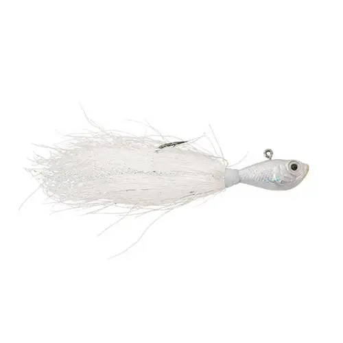 Prime Bucktail Jig, 6 oz. White Prime Bucktail Jig, 6 oz. White
