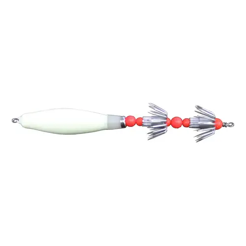 Weighted Squid Jig, 4 oz. Silver Weighted Squid Jig, 4 oz. Silver