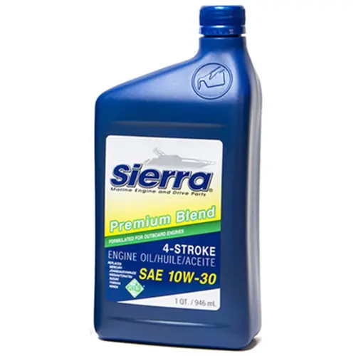 Sierra 10W-30 4 Stroke Conventional Marine Engine Oil, 1 Quart Sierra 10W-30 4 Stroke Conventional Marine Engine Oil, 1 Quart