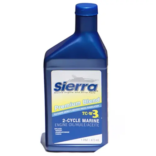 Sierra TC-W3 2 Stroke Conventional Marine Engine Oil, 1 Pint Sierra TC-W3 2 Stroke Conventional Marine Engine Oil, 1 Pint