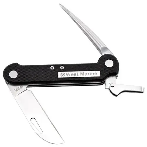 Performance Rigging Knife with Marlinespike and Straight Blade Performance Rigging Knife with Marlinespike and Straight Blade