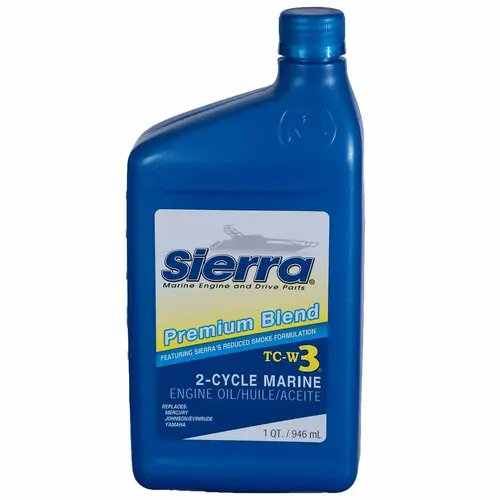 Sierra TC-W3 2 Stroke Conventional Marine Engine Oil, 1 Quart Sierra TC-W3 2 Stroke Conventional Marine Engine Oil, 1 Quart