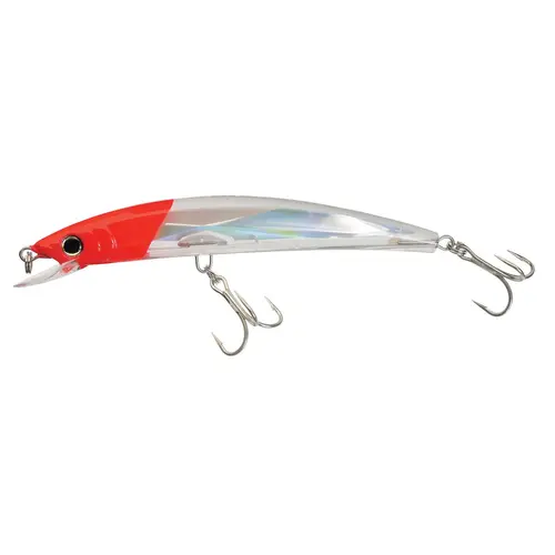 Crystal 3D Minnow Magnum Rattle Fishing Lure, 6 1/2" Red Head Crystal 3D Minnow Magnum Rattle Fishing Lure, 6 1/2" Red Head