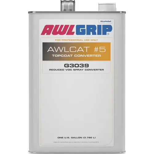 Awlcat 5 Reduced VOC Spray Topcoat Converter, Gallon Awlcat 5 Reduced VOC Spray Topcoat Converter, Gallon