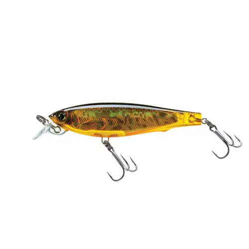 3DS Minnow Fishing Lure, 2 3/4" Holographic Gold Black 3DS Minnow Fishing Lure, 2 3/4" Holographic Gold Black