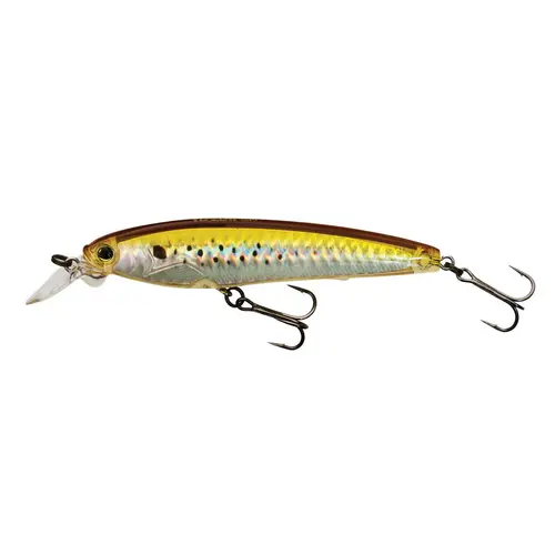 3DS Minnow Fishing Lure, 4" Holographic Peanut Bunker 3DS Minnow Fishing Lure, 4" Holographic Peanut Bunker