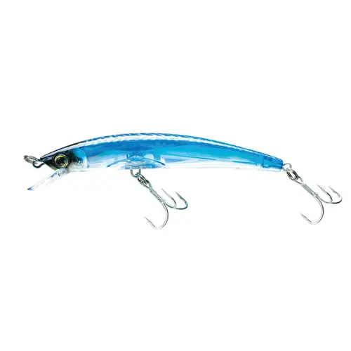 Crystal 3D Minnow Rattle Fishing Lure, 3 1/2" Blue Tiger Crystal 3D Minnow Rattle Fishing Lure, 3 1/2" Blue Tiger