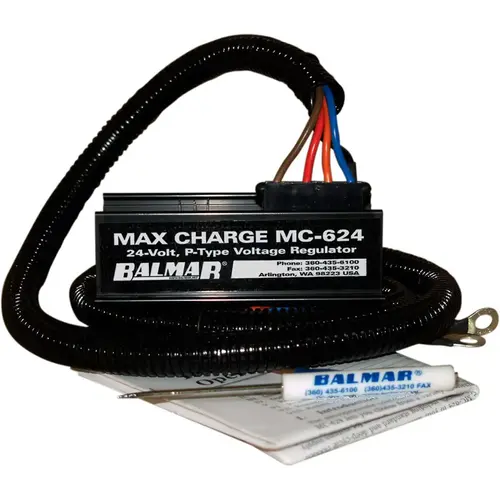 MC624 Max Charge 24V Regulator With Harness MC624 Max Charge 24V Regulator With Harness