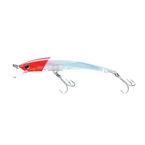 Crystal 3D Minnow Rattle Fishing Lure, 3 1/2" Red Head Crystal 3D Minnow Rattle Fishing Lure, 3 1/2" Red Head