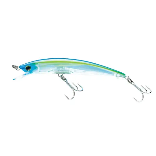 Crystal 3D Minnow Rattle Fishing Lure, 4 3/8" Blue Yellow Crystal 3D Minnow Rattle Fishing Lure, 4 3/8" Blue Yellow