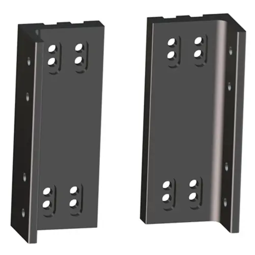 Motor to Side Mount Adapter Plate, Black Motor to Side Mount Adapter Plate, Black