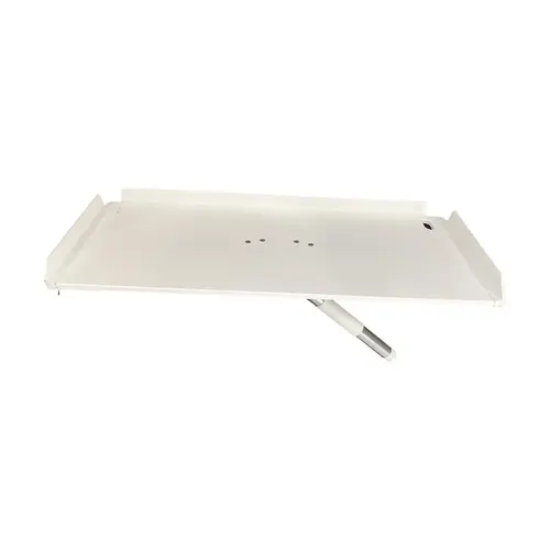 Filet Table, 32" x 12" with Tilt Mount, White Filet Table, 32" x 12" with Tilt Mount, White