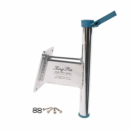 King Pin 5" Transom Shallow Anchor System, Anodized King Pin 5" Transom Shallow Anchor System, Anodized