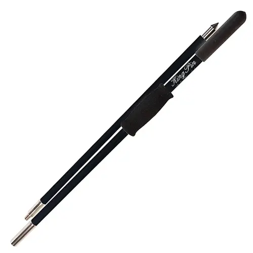 King Pin 10 ft Shallow Water Anchor Pole, Black King Pin 10 ft Shallow Water Anchor Pole, Black