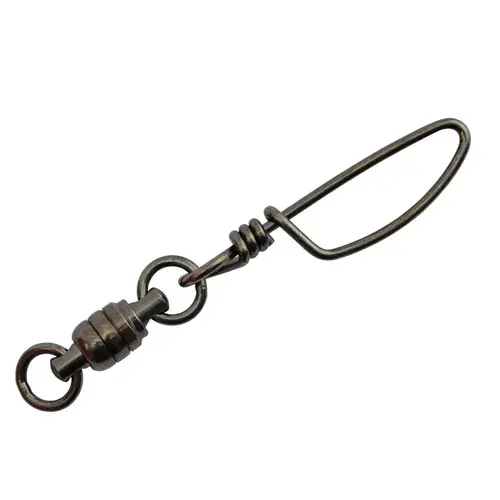 Stainless Steel Ball Bearing Snap Swivels With Double Welded Rings Stainless Steel Ball Bearing Snap Swivels With Double Welded Rings