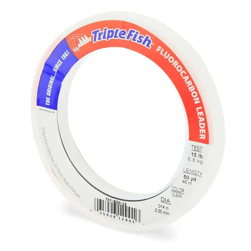 Triple Fish 100% Fluorocarbon Leader Triple Fish 100% Fluorocarbon Leader
