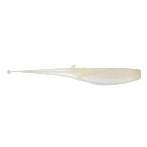 Double Down Jerk Shad Soft Bait Pearl White Double Down Jerk Shad Soft Bait Pearl White