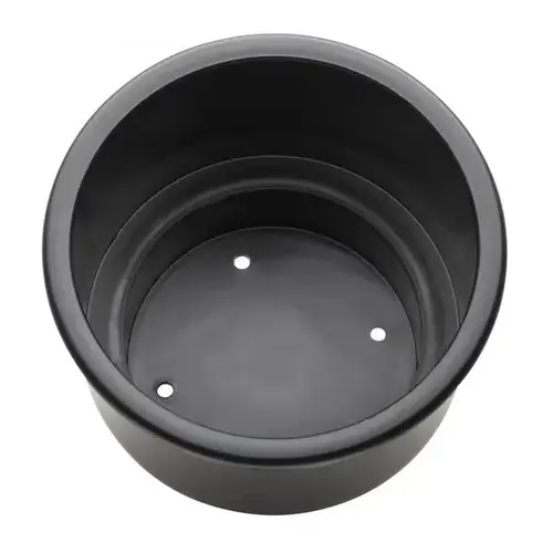 Large Flush Fitting Cup Holder, Black Large Flush Fitting Cup Holder, Black