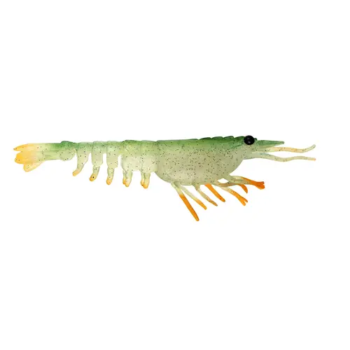 Switcher Shrimp Soft Bait Green Ghost Stalker Switcher Shrimp Soft Bait Green Ghost Stalker