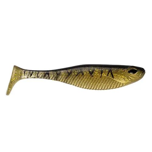 Dozer Minnow Soft Bait Gold Tiger Dozer Minnow Soft Bait Gold Tiger