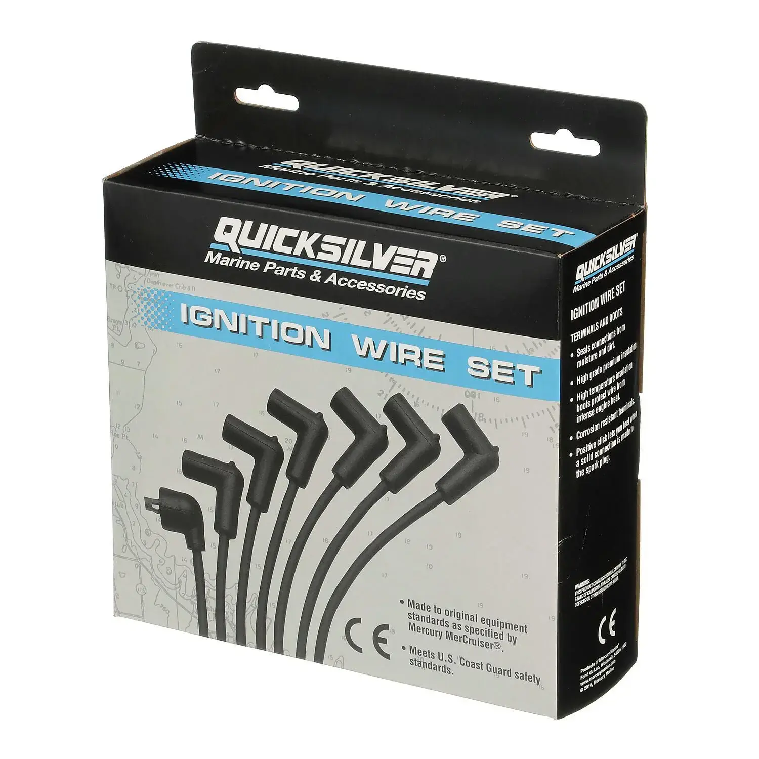 Quicksilver Red Wire Spark Plug Wire Kit 816608Q78 Quicksilver Red Wire Spark Plug Wire Kit 816608Q78