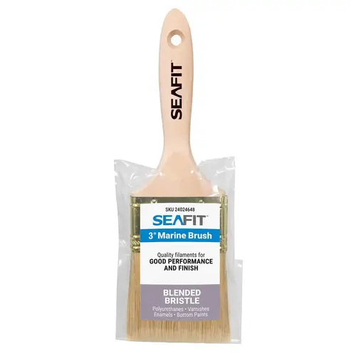 ChinBristle Blend Varnish Brush, Flat ChinBristle Blend Varnish Brush, Flat