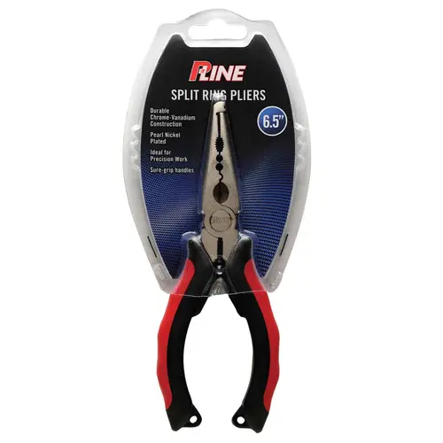 6 1/2" P-Line Heavy Duty Split Ring Pliers, Chrome Vanadium 6 1/2" P-Line Heavy Duty Split Ring Pliers, Chrome Vanadium