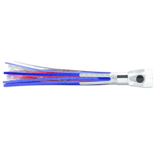 Alien Trolling Lures Blue/Pink/Silver Mylar Skirt Alien Trolling Lures Blue/Pink/Silver Mylar Skirt