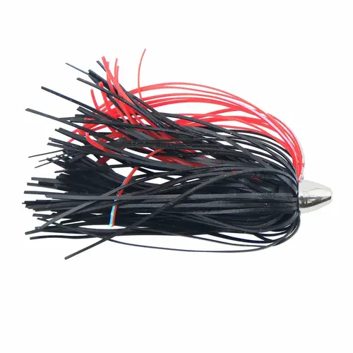 King Buster Lures Black/Red Mylar Skirt King Buster Lures Black/Red Mylar Skirt