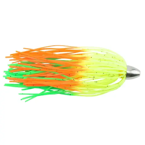King Buster Lures Chartreuse/GreenOrangeFire Skirt King Buster Lures Chartreuse/GreenOrangeFire Skirt