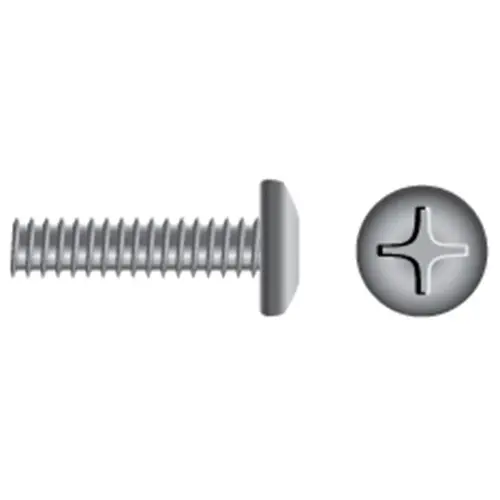 1/4-20 X 4" Stainless Steel Phillips Pan-Head Coarse Thread Machine Screws, 2-Pack 1/4-20 X 4" Stainless Steel Phillips Pan-Head Coarse Thread Machine Screws, 2-Pack