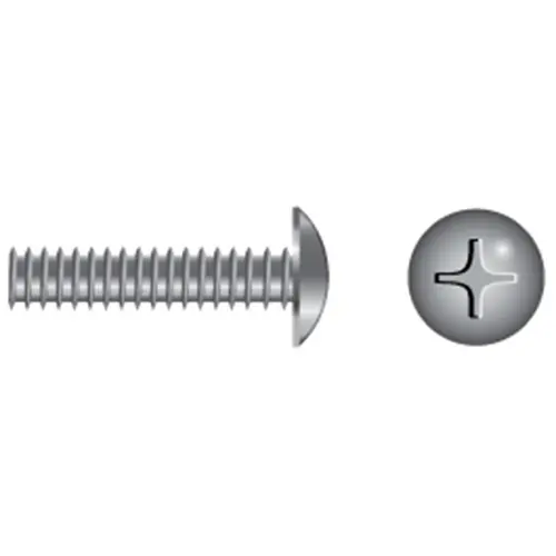 10-24 X 2" Stainless Steel Phillips Truss-Head Machine Screws, 50-Pack 10-24 X 2" Stainless Steel Phillips Truss-Head Machine Screws, 50-Pack