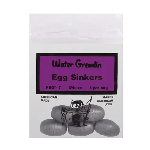 3/4 oz. Egg Sinker 3/4 oz. Egg Sinker