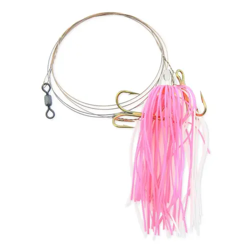 King Buster Pro-Rigs Pink/White Skirt King Buster Pro-Rigs Pink/White Skirt