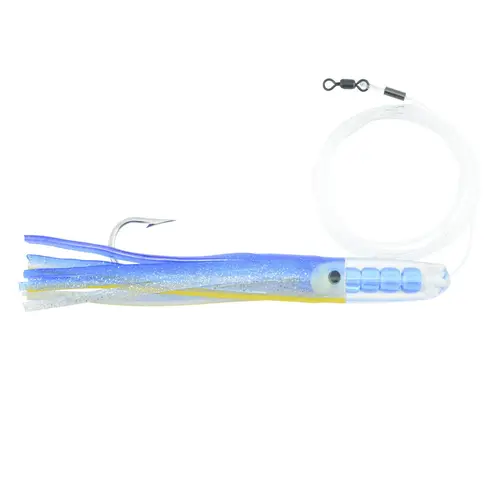 Rattle Jet Rigged & Ready Blue/Silver Skirt Rattle Jet Rigged & Ready Blue/Silver Skirt