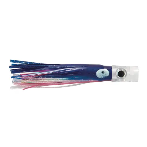 Stubby Bubbler Lures Blue/Silver/Pink Skirt Stubby Bubbler Lures Blue/Silver/Pink Skirt
