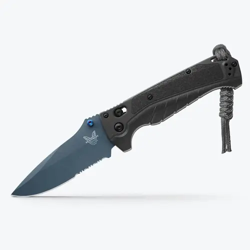 Adira Serrated Folding Knife, Tempest Gray Adira Serrated Folding Knife, Tempest Gray