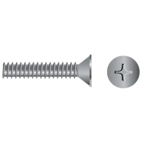 8-32 X 5/8" Stainless Steel Phillips Flat-Head Coarse Thread Machine Screws, 100-Pack 8-32 X 5/8" Stainless Steel Phillips Flat-Head Coarse Thread Machine Screws, 100-Pack