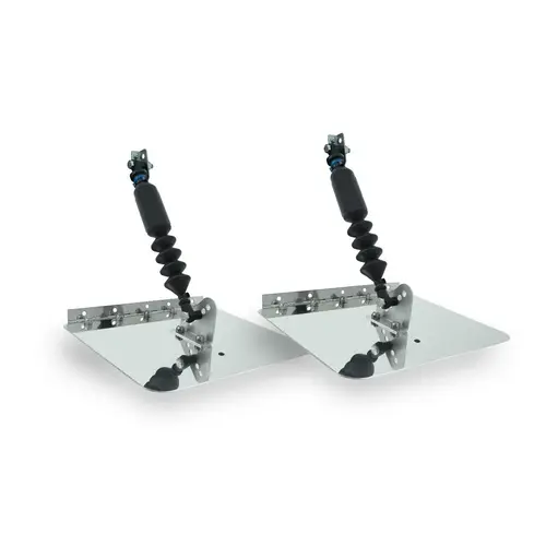 Stainless Steel Smart Tabs 12"X9" plates / 60lb. Actuators Fully Automatic Trim Tabs Stainless Steel Smart Tabs 12"X9" plates / 60lb. Actuators Fully Automatic Trim Tabs